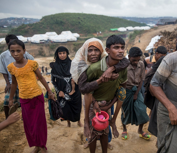 375,000 Rohingya refugees will be helped by a $1 million award from the Aurora Prize for Awakening Humanity