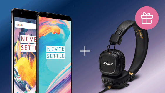 OnePlus 3T or 5T Smartphone Buyers from Ucom will Get Marshall Earphones