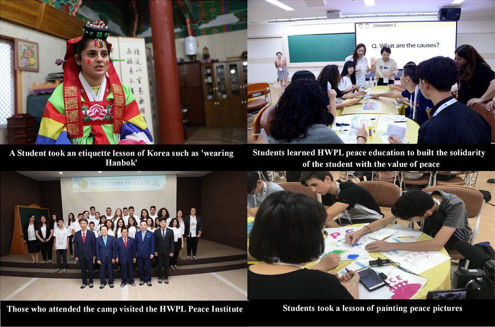 HWPL Peace Education Camp, Teaches the Value and the Spirit of Peace