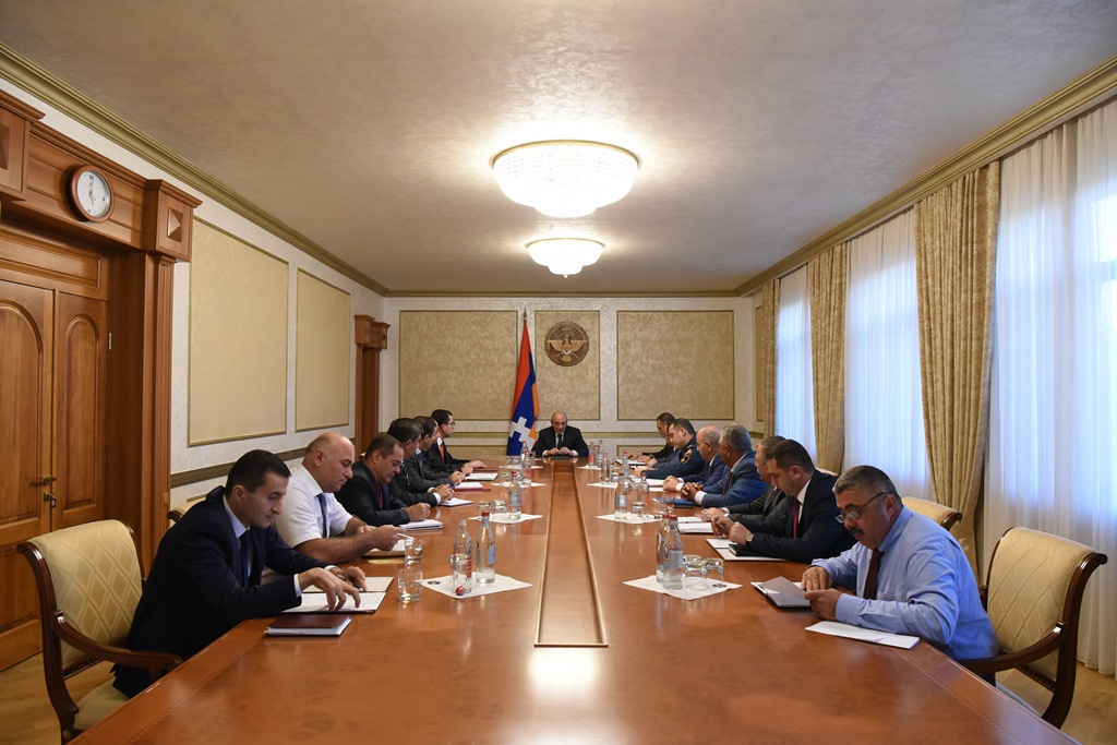 Bako Sahakyan convened a working consultation dedicated to the organizational issues within the frameworks of the Harvest Holiday