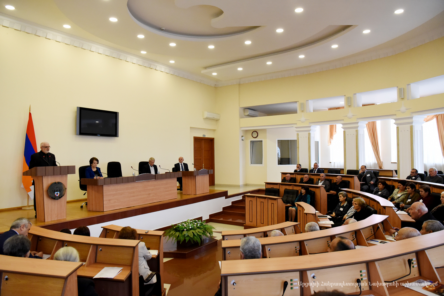 Bako Sahakyan participated in the first congress of the “Artsakh Parliamentarians’ Association” non-governmental organization