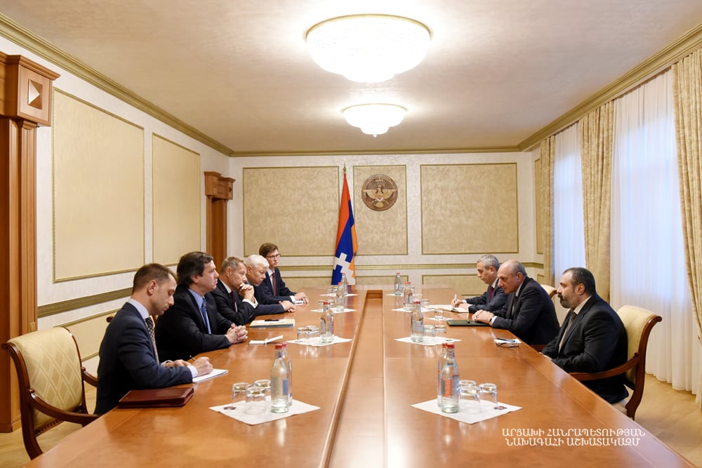 Bako Sahakyan received co-chairs of the OSCE Minsk Group