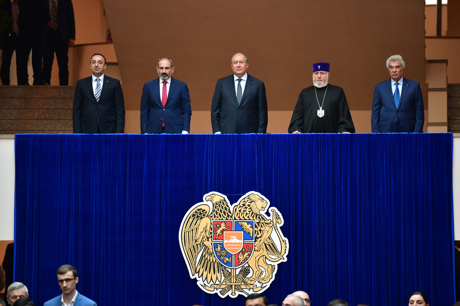 President Armen Sarkissian was present at the oath taking ceremony of the Mayor