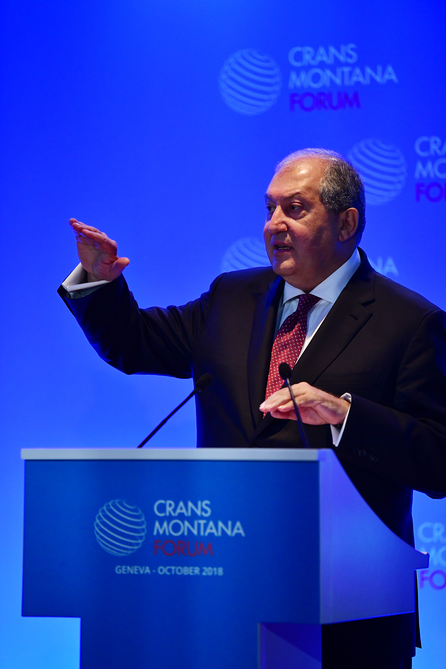 Armen Sarkissian: Armenia is the example of a country which lives in the 21st century