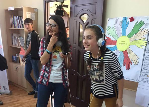 Gyumri youth are being taught that they are not our future but our present