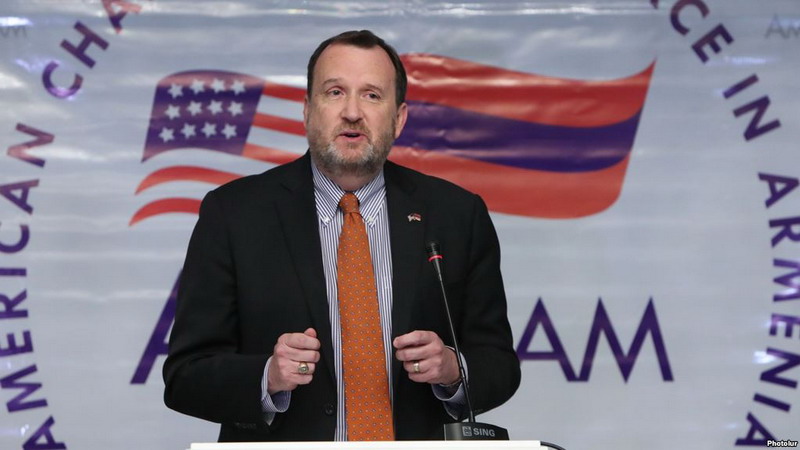 U.S. Ambassador upbeat on democracy in Armenia