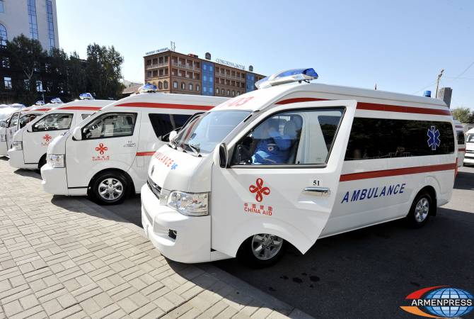 China donates 200 ambulance vehicles to Armenia: the donation ceremony was held in Yerevan