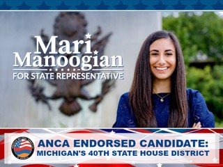 ANCA-Endorsed Mari Manoogian On Path to Victory in Michigan’s 40th State Assembly District