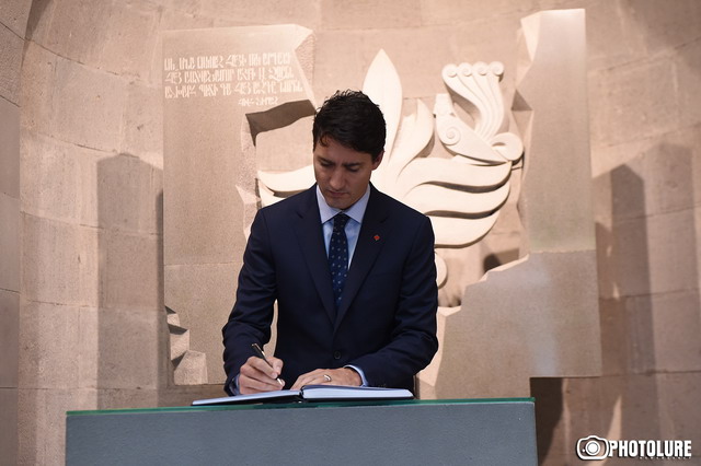 Canadian PM Justin Trudeau issues statement on Armenian Genocide anniversary