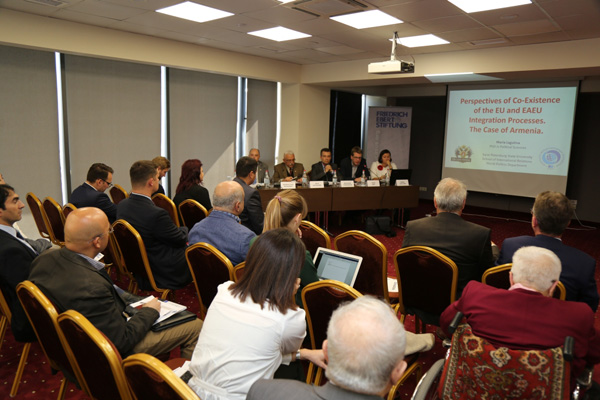 The Presentation of the Book “Perspectives of Co-Existence of the EU and EAEU Integration Processes: The Case of Armenia” held