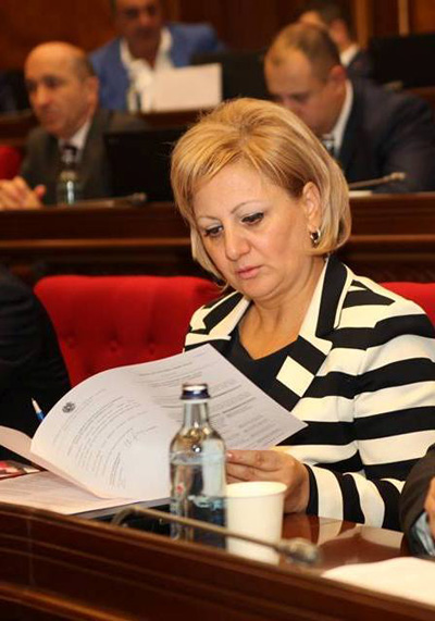 Republican MP Ruzanna Muradyan resigns