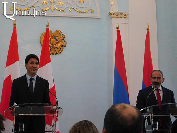 Canadian Prime Minister answers how he envisions future relationships due to uncertainty in Armenia