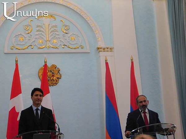 Pashinyan told Trudeau about agreements with Aliyev
