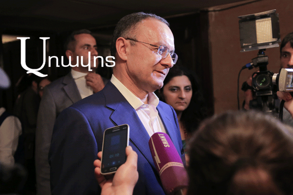 Seyran Ohanyan: ‘I agree with what is taking place in Armenia’