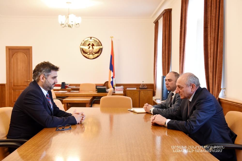 Bako Sahakyan received Armenian head of the Real Estate Cadastre Committee