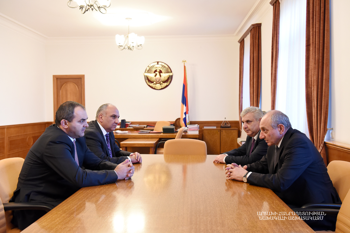 Bako Sahakyan received attorney-general of the Republic of Armenia