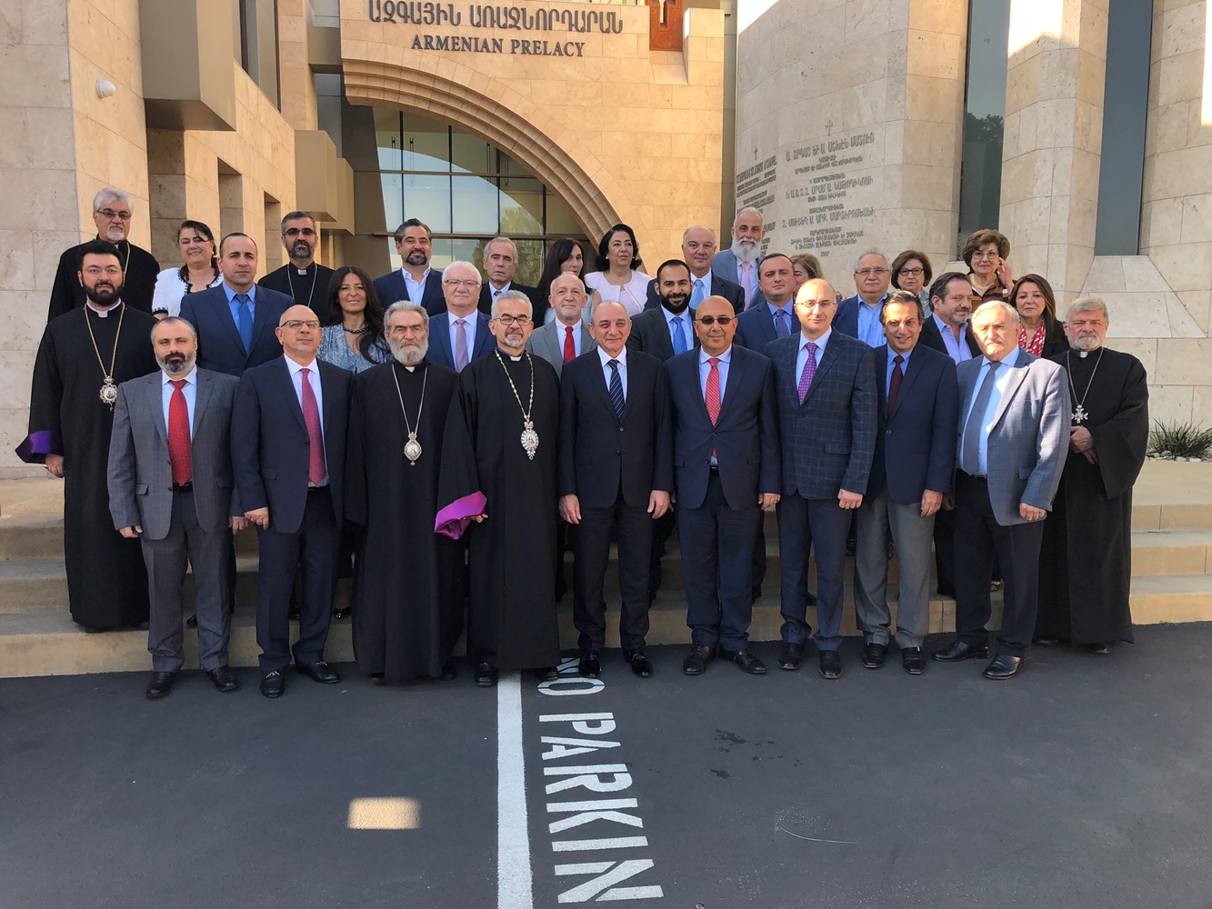 Bako Sahakyan visited Western Prelacy of the Armenian Apostolic Church of North America of the Holy See of the Great House of Cilicia