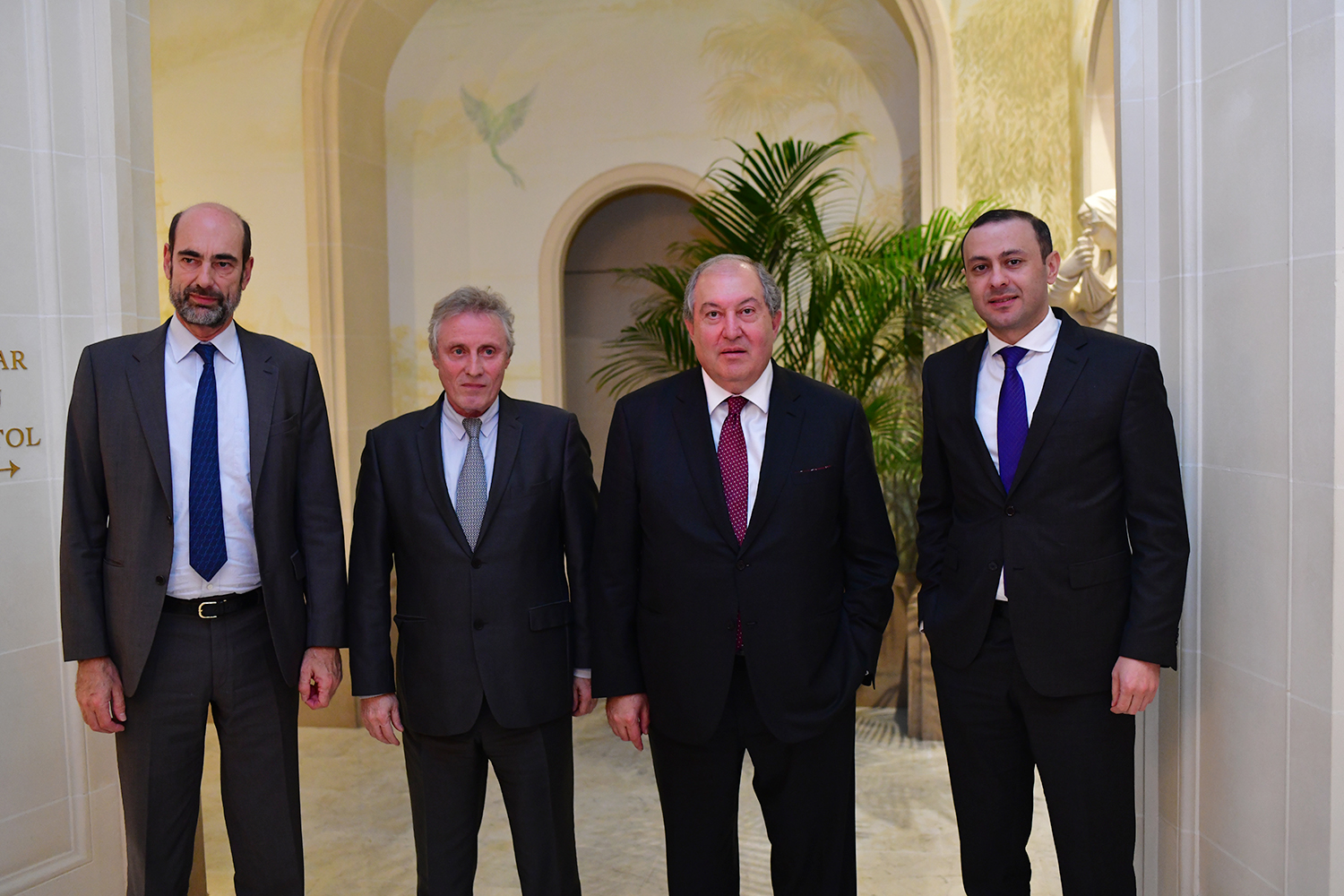 President discussed with the leadership of THALES and OpenClassrooms opportunities of cooperation in Armenia