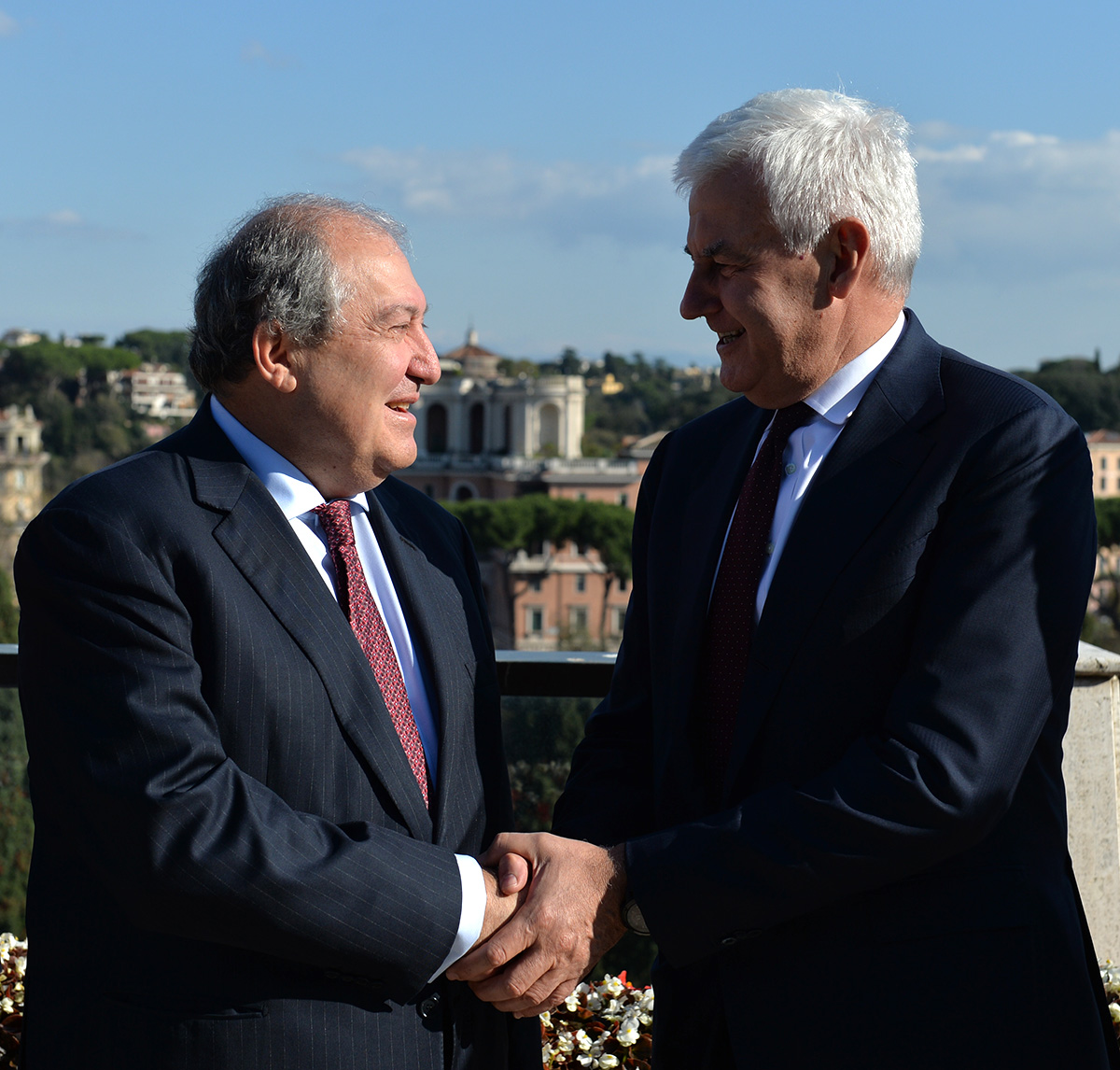 President Sarkissian discussed with the Director of the Italian Leonardo company cooperation opportunities