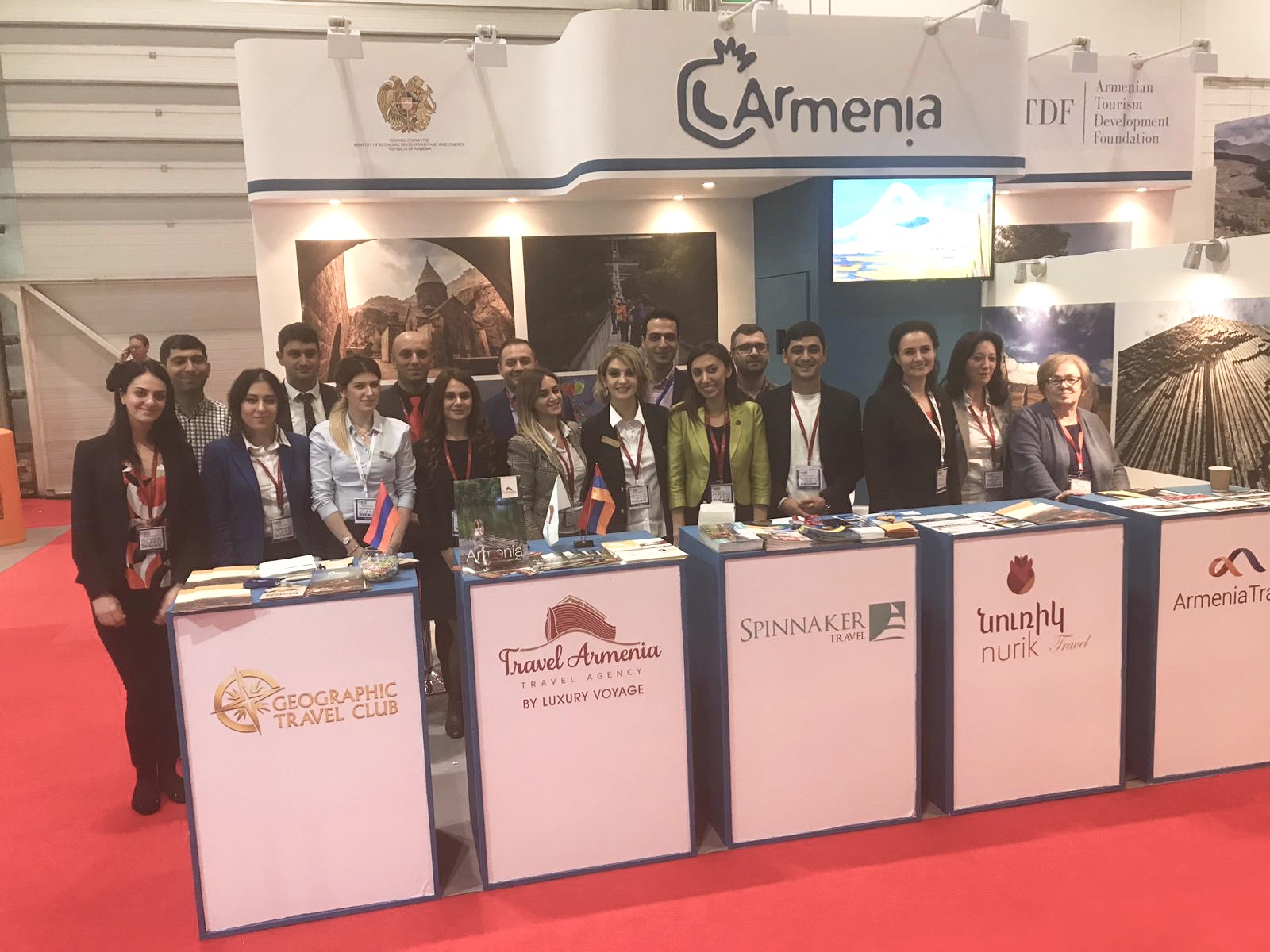 Armenia and Artsakh participated at the World Travel Market in London