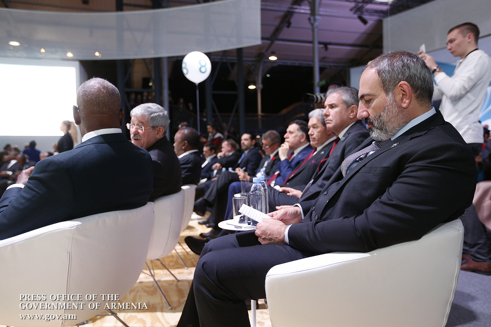 “We are unable to change history, but history is well able to change us to make our future better” – Nikol Pashinyan addresses the Paris Peace Conference with a speech