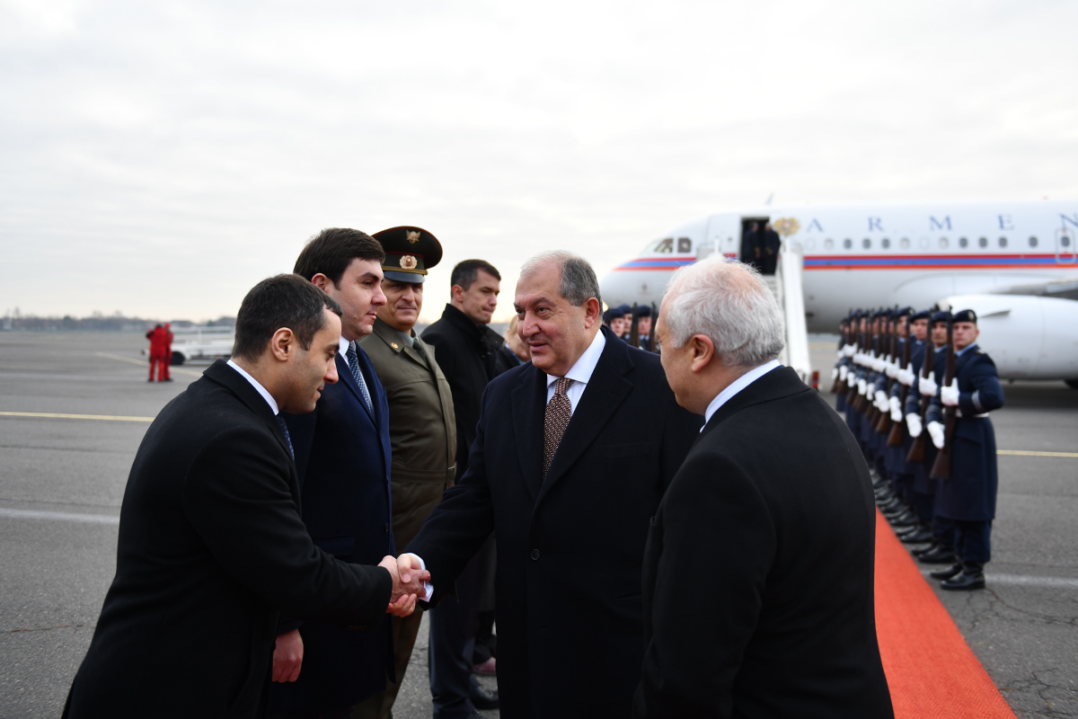 President Armen Sarkissian has started his official visit to the Federal Republic of Germany
