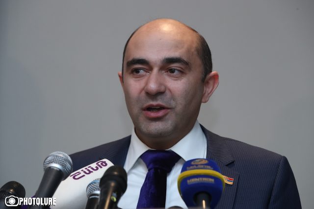 ‘If Bright Armenia’s ratings during last elections were 10 percent, now they will double’: Marukyan