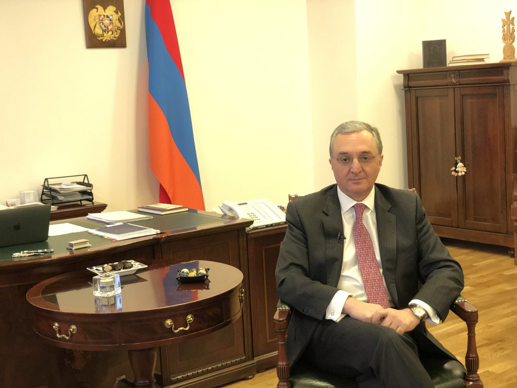Zohrab Mnatsakanyan: ‘When hundreds of thousands of Armenians in the diaspora voice their opinion, the Armenian tricolor leads them’