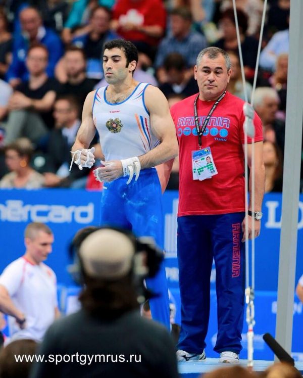 Artur Tovmasyan and Vahagn Davtyan with 4th and 6th place respectively in World Gymnastics Championships
