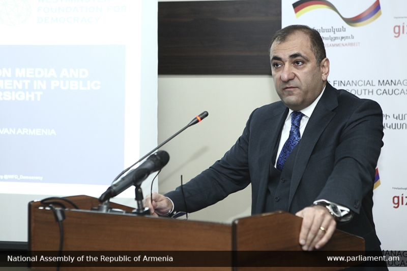 Ara Saghatelyan: NA Deepens Cooperation with Civil Society, Creates Unprecedented Conditions with Mass Media