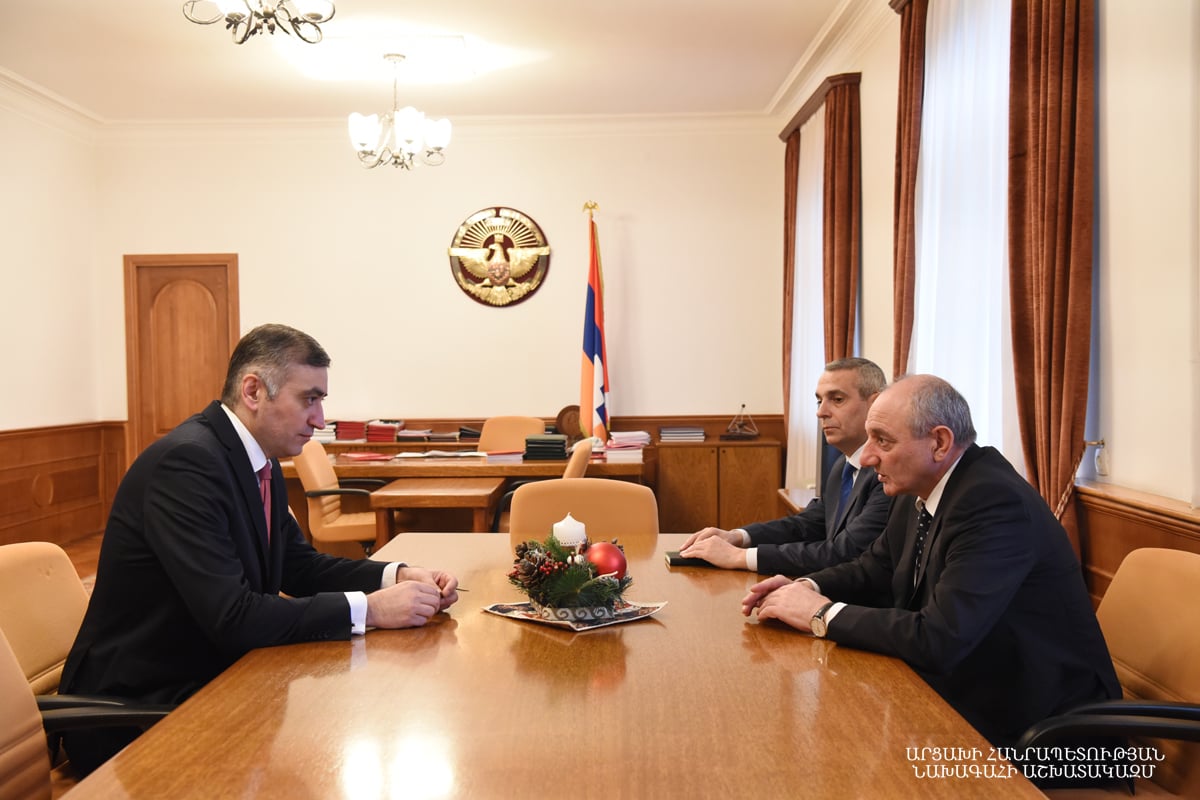 Bako Sahakyan received Ambassador Extraordinary and Plenipotentiary of Armenia to Austria