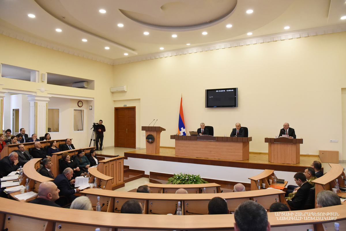 National Assembly passed the state budget of the Artsakh Republic for the year of 2019