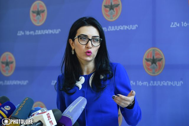 ‘Nikol Pashinyan violated rights of citizens who disagree with him every day’: Arpine Hovhannisyan