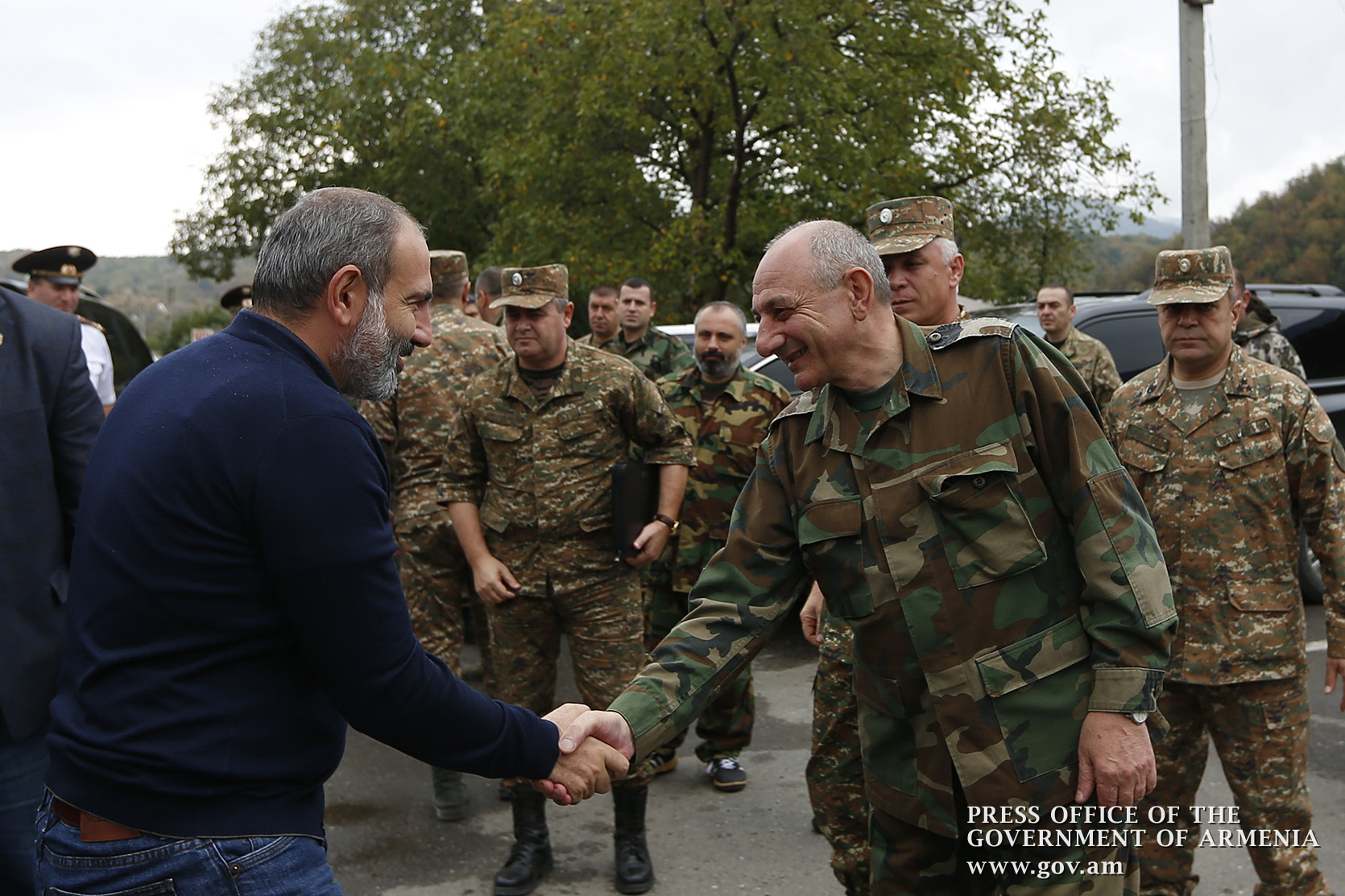 Artsakh President to Armenian PM: ‘Victorious Armenian Army is our nation’s pride, the main guarantor of our freedom and security’