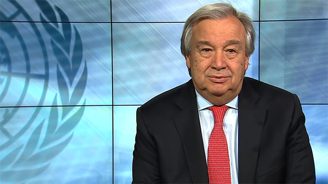 UN Secretary-General’s message on New Year