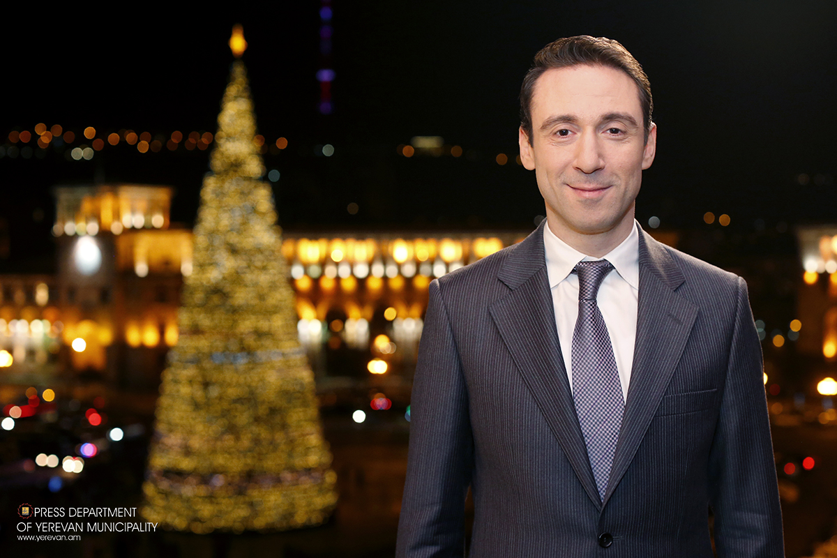 Yerevan Mayor Hayk Marutyan’s congratulations on the New Year and Christmas