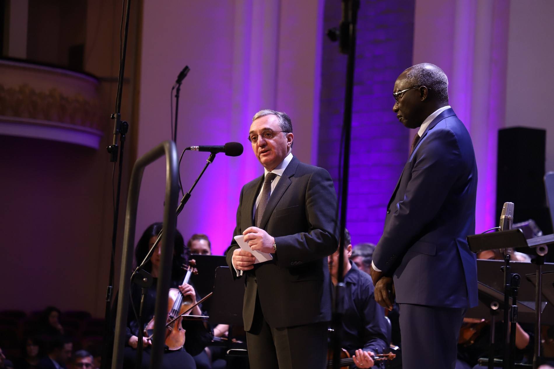 Remarks by Zohrab Mnatsakanyan at the concert dedicated to the 70th anniversary of the Convention on the Prevention and Punishment of the Crime of Genocide