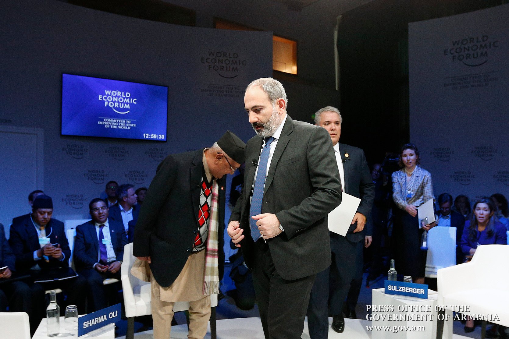 PM attends “Shaping the Future of Democracy” panel discussion in Davos