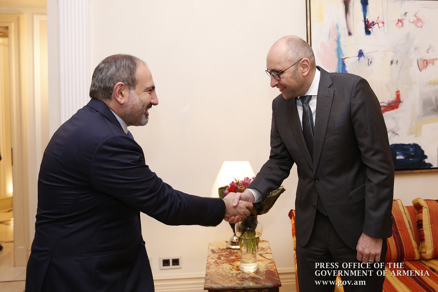 RA Prime Minister pays official visit to Germany – PM meets with KfW Bank Regional Director