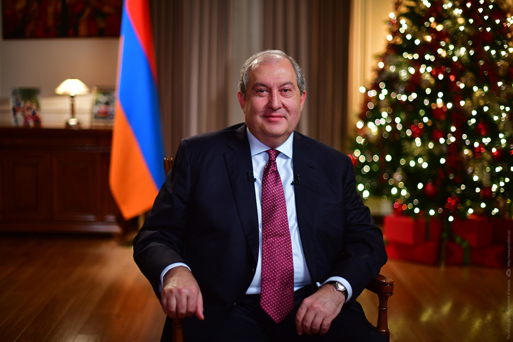 President Armen Sarkissian sent a congratulatory message on the occasion of New Year and Holy Christmas