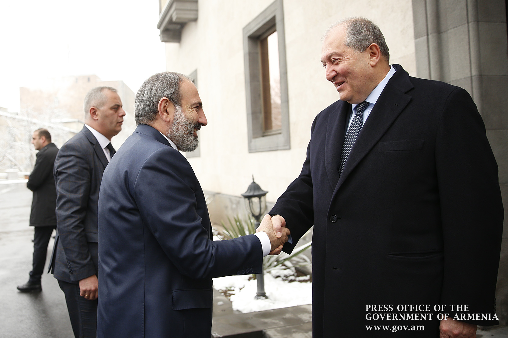 Armen Sarkissian to Nikol Pashinyan: ‘Your success is the success of our country, our people, and my own success’
