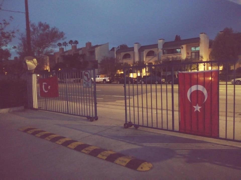 Cameras Capture Masked Man Hanging Turkish Flags at Armenian School – NBC