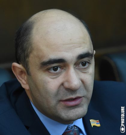 ‘Since the issue is not yet resolved, it is difficult to say that we have no worries’: Edmon Marukyan about meeting with Zohrab Mnatsakanyan