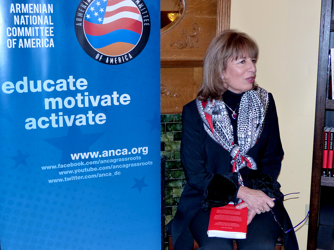Congresswoman Jackie Speier Inspires at ANCA Aramian House Reading of ‘Undaunted’