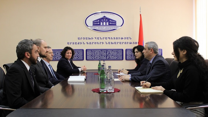 Foreign Minister Received Newly Appointed Artsakh Program Manager of The HALO Trust