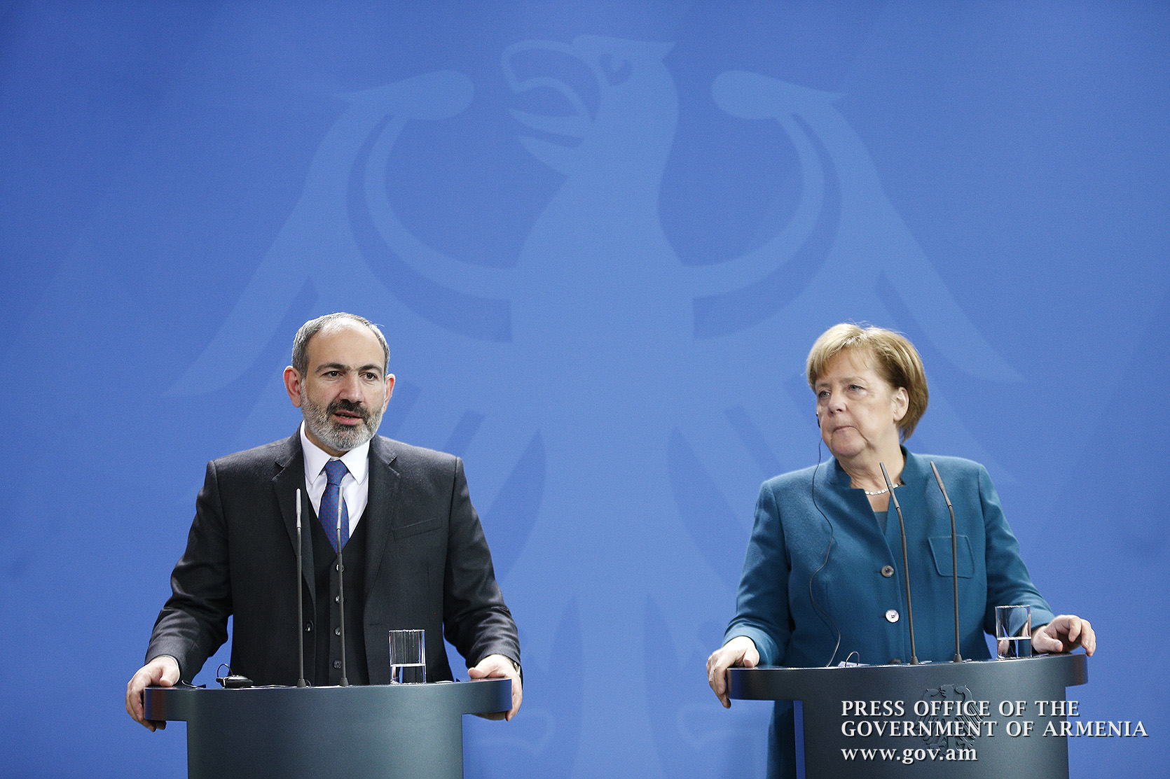 The German Chancellor expressed deep concern over the ongoing tensions