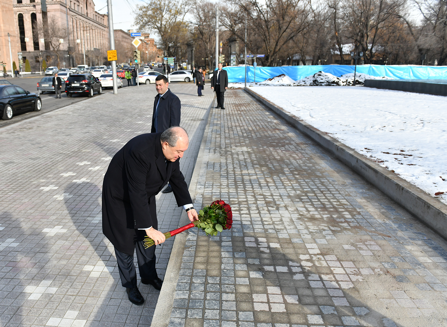 President Armen Sarkissian paid tribute to the memory of the victims of the March 1 2008 events