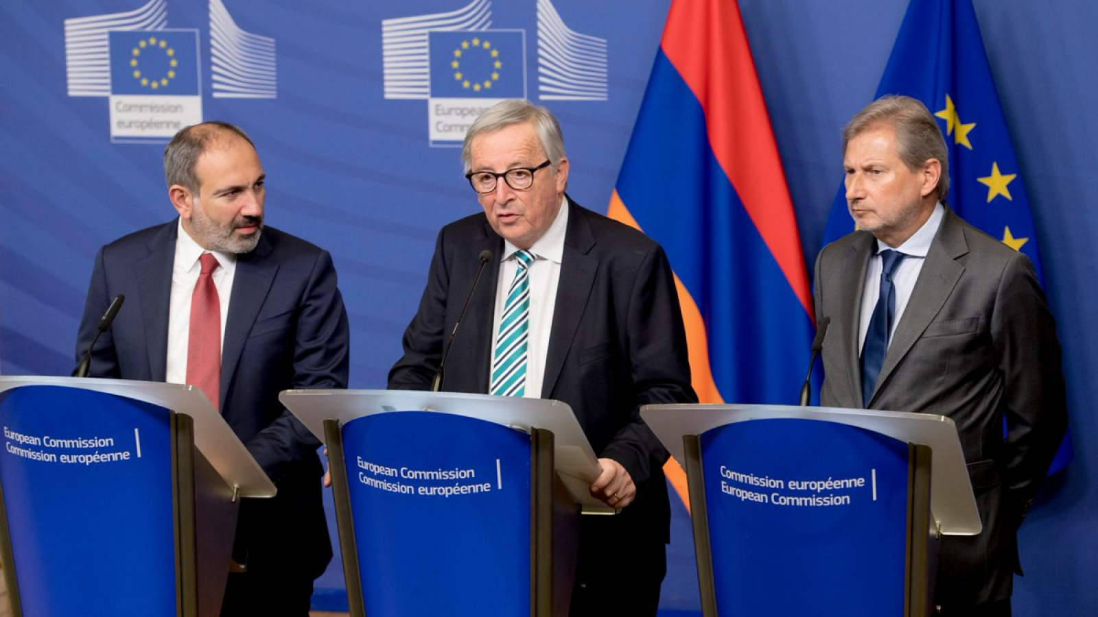 President Juncker: European Commission is in favour of starting negotiations on visa liberalisation with Armenia