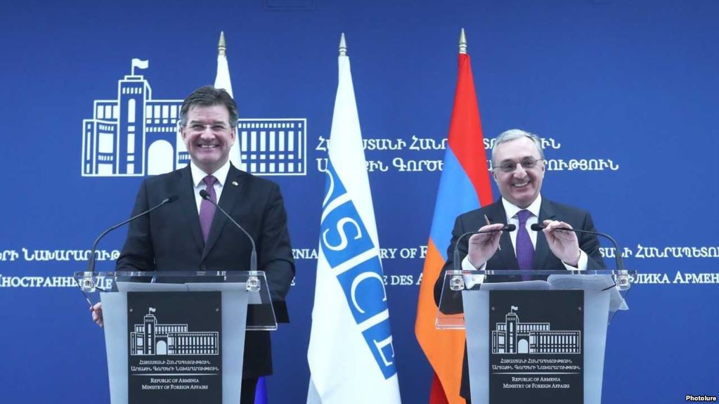 OSCE Head Upbeat On Karabakh Peace Process