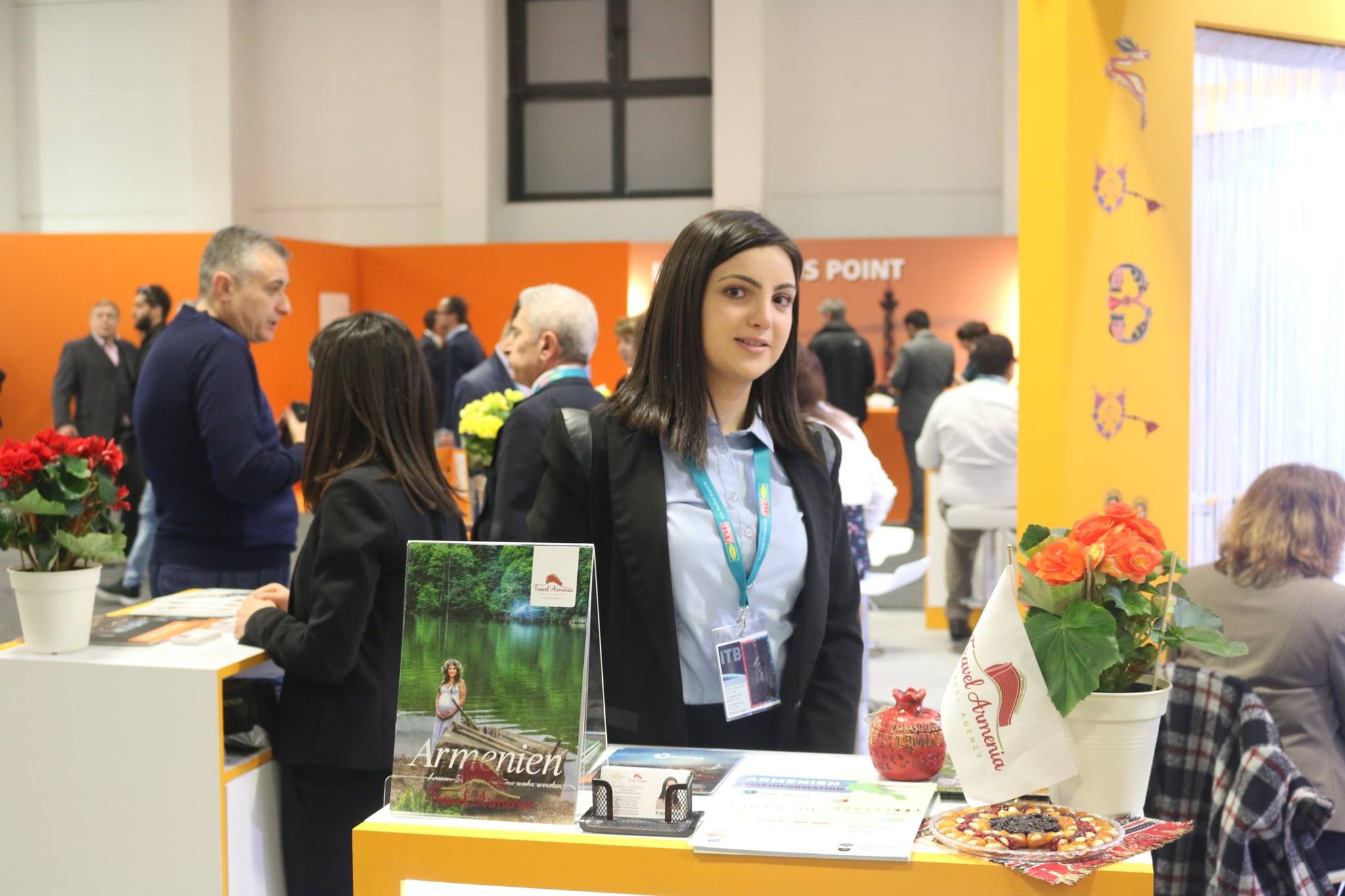 Armenia is presented at ITB Berlin Travel Trade Show in Germany